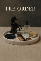 LUXURY ROUND MARBLE TRAY