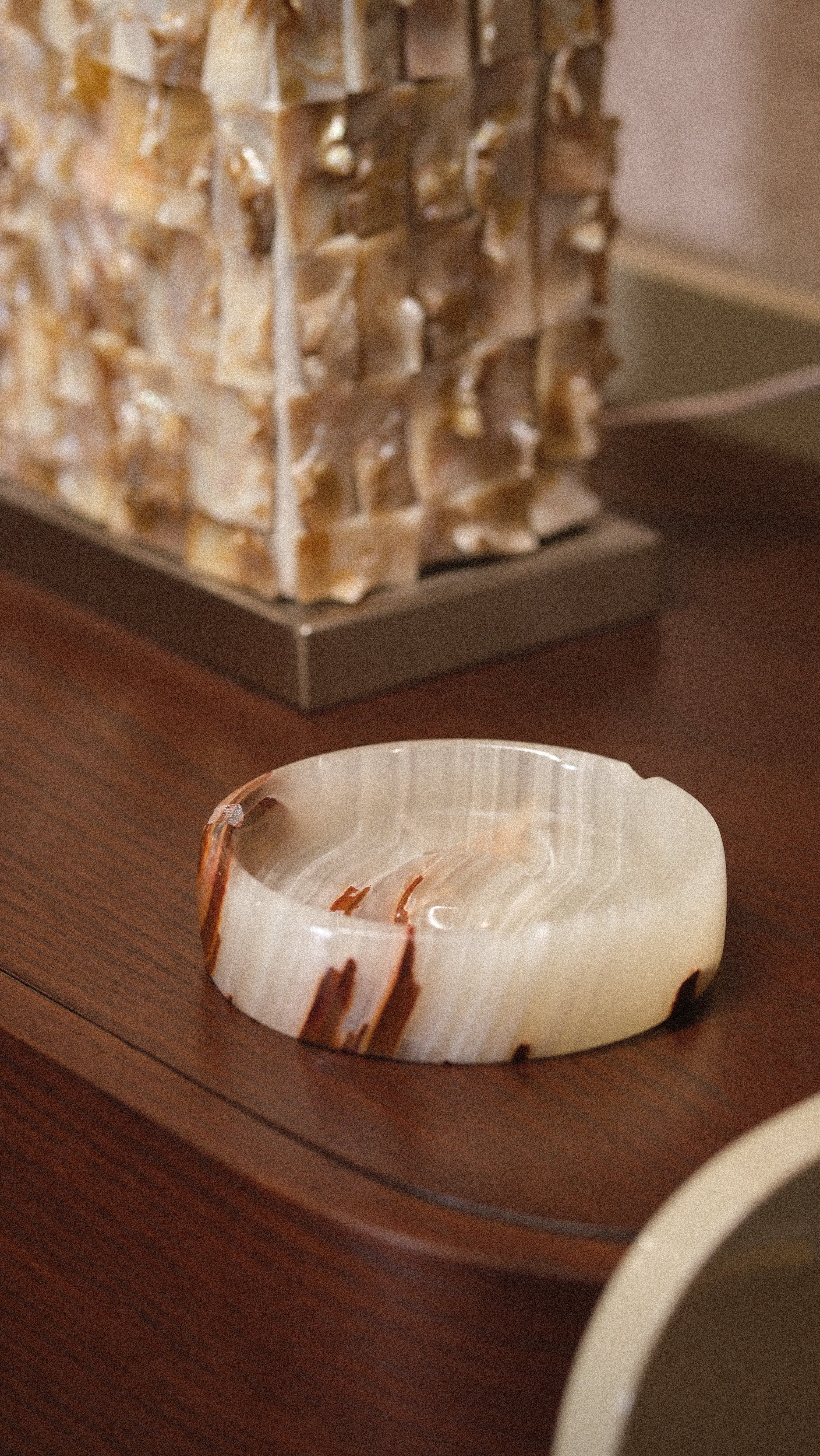CAVERN LUXE MARBLE ASHTRAY