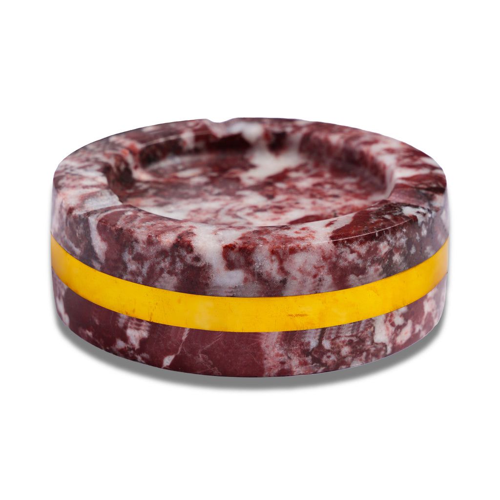 CRIMSONE CORE MARBLE ASHTRAY