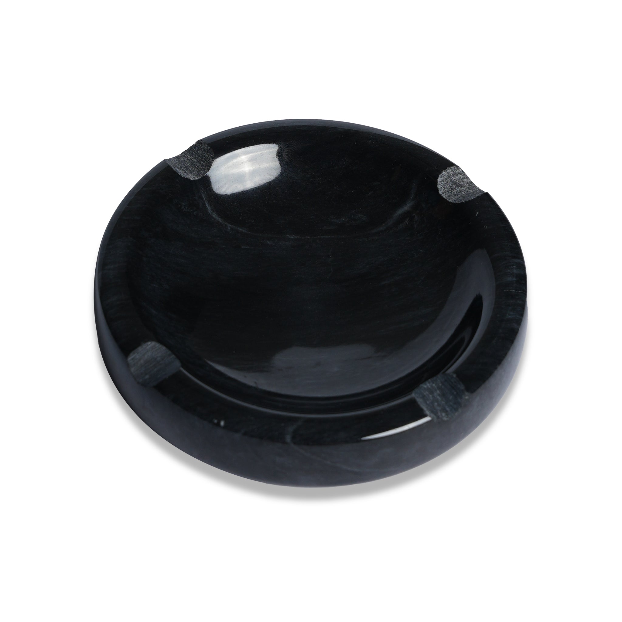 OBSIDIAN NOIR MARBLE ASHTRAY