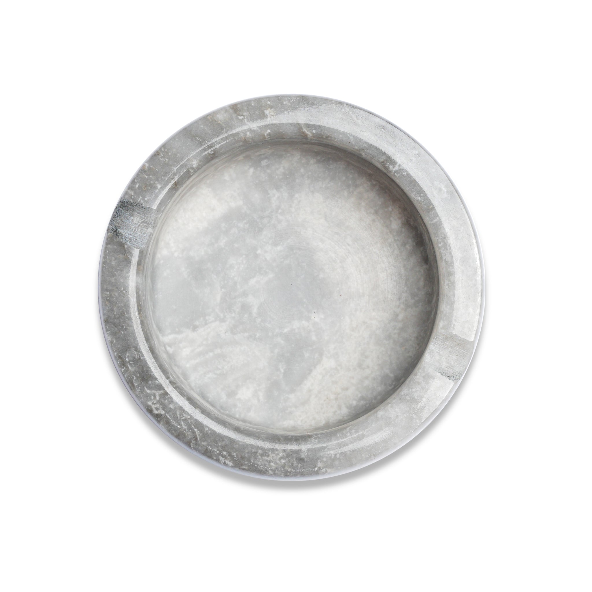 SILVER DRIFT MARBLE ASHTRAY